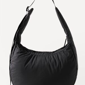 Athleta Black Hobo Bag